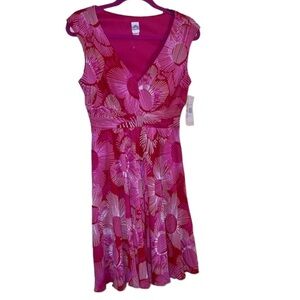 SANGRIA‎ Missy V neck floral summer Dress Size-8